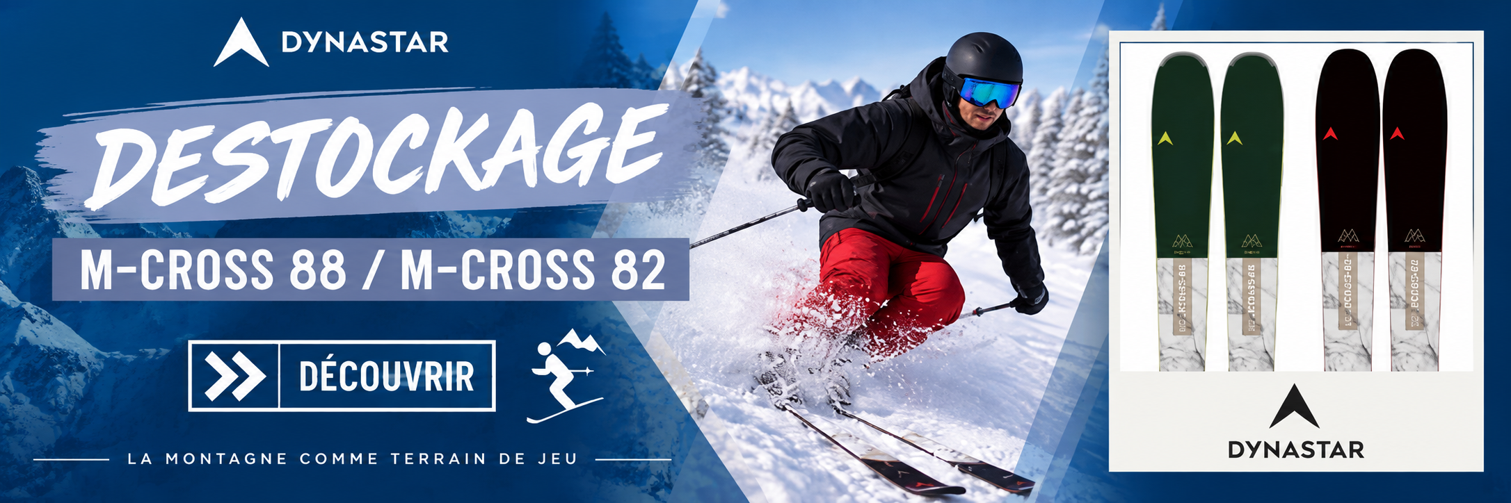 PROMOTION DYNASTAR M-CROSS SKI